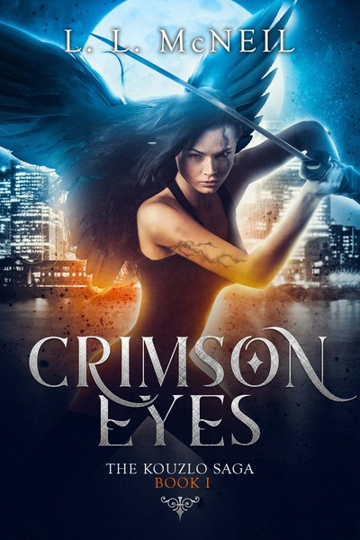 crimson eyes